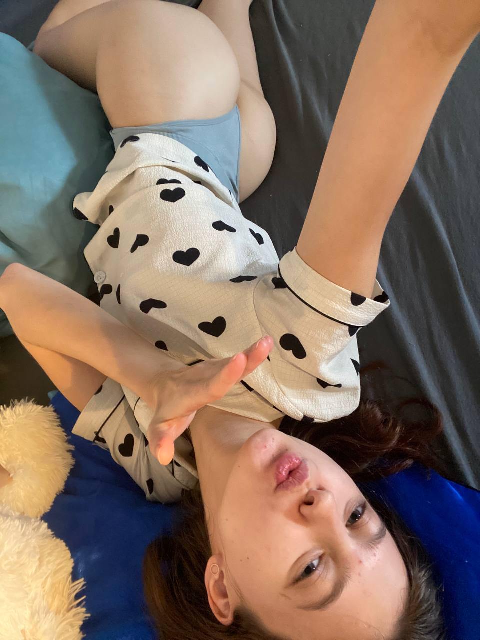 A cozy shot with Your princess — straight from Dandong